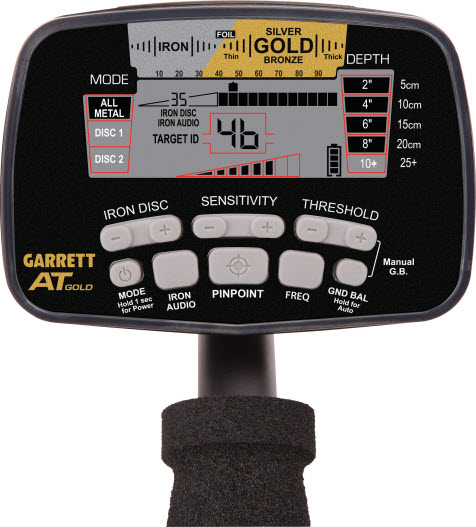 Detector de metales Garrett AT Gold