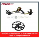 Fisher F4 + plato de gran profundidad
