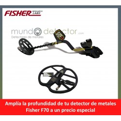 Fisher F70 + plato de gran profundidad