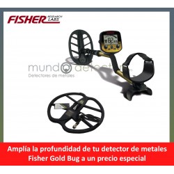 Fisher Gold Bug + plato de gran profundidad