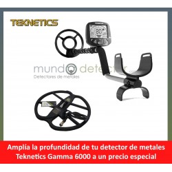 Teknetics Gamma 6000 + plato de gran profundidad