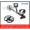 Nokta Anfibio + plato de gran profundidad