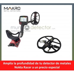Nokta Racer + plato de gran profundidad