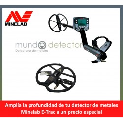 Minelab E-trac + plato de gran profundidad