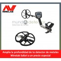 Minelab Safari + plato de gran profundidad