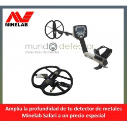 Minelab Safari + plato de gran profundidad