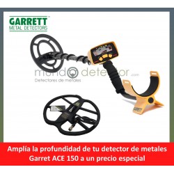Garrett Ace 150 + plato de gran profundidad