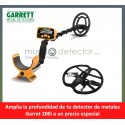 Garrett 200i + plato de gran profundidad
