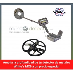 White´s MX6 + plato de gran profundidad