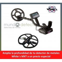 White´s MXT + plato de gran profundidad