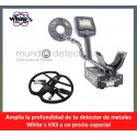 White´s VX3 + plato de gran profundidad