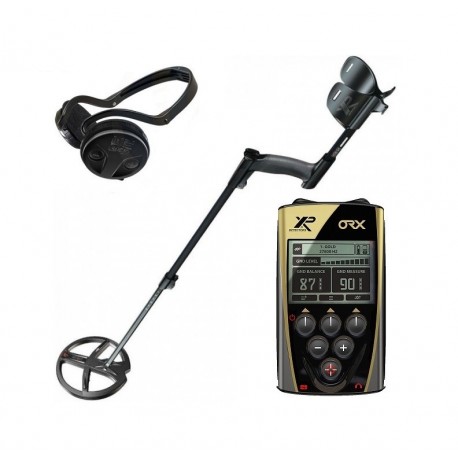 Detector de metales XP ORX con plato X35 y auriculares inalámbricos WS Audio