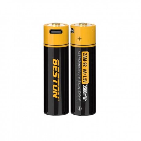 Pila Recargable Beston AA USB