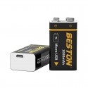 Pilas Recargables Beston USB 9V