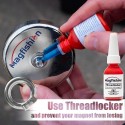 Kit Fishing Magnet (Imán Neodimio 160 KG)