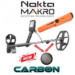 Pack Nº 1 detector de metales NOKTA THE LEGEND CARBÓN PLUS