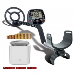 Kit detector TEKNETICS Minuteman + Maquina limpieza monedas