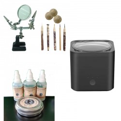 Kit completo Limpieza monedas con maquina ultrasonica