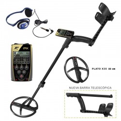 Detector de metales XP ORX con plato X35 de 22 cm