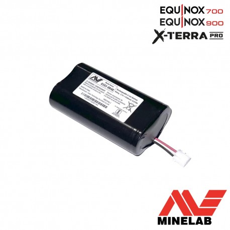 Batería de Litio de Minelab para Equinox 700/900 - X-Terra Pro