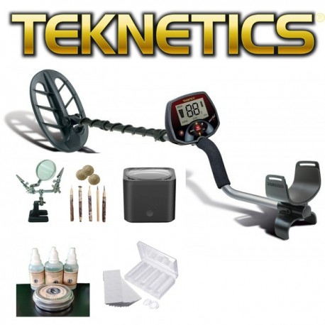 Detector de metales Teknetics EUROTEK Pro 11 "+ Kit limpieza