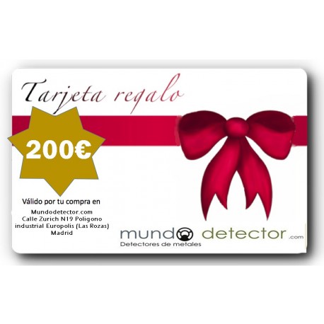 Tarjeta Regalo 200€