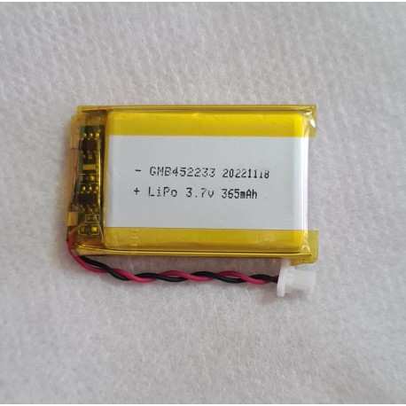 Batería litio Original WS6 - WSAII - WSAUDIO Lipo 3,7 v 365 mah