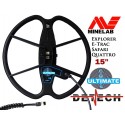 Plato Detech Ultimate 15" para Minelab Explorer, E-track y Safari