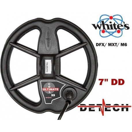 Bobina DETECH Ultimate 7" Whites DFX, MXT, MXT all Pro y M6