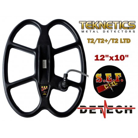 Plato DETECH SEF mariposa 12x10" Teknetics T2