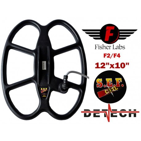 Bobina DETECH SEF 12x10" Fisher F2/F4