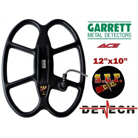 Plato DETECH mariposa 12x10" Garrett series i, Ace