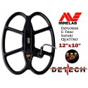 Plato DETECH SEF 12X10 " Minelab Explorer, ETrac, Quattro y Safari