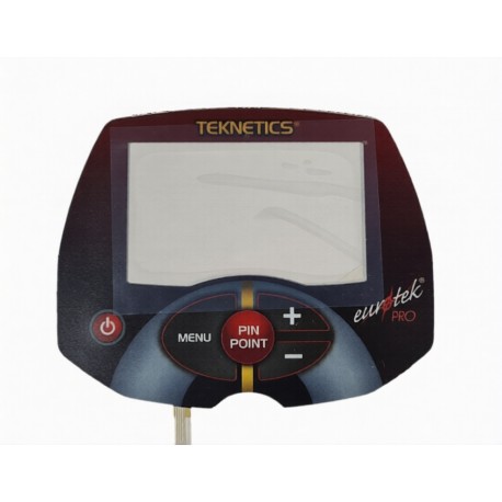 Display del detector TEKNETICS Eurotek Pro