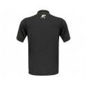 Polo negro ORX con detalles en dorado