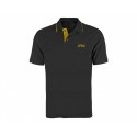 Polo negro ORX con detalles en dorado