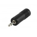 Adaptador de auriculares de conector de 6,3 mm a 3,5 mm.