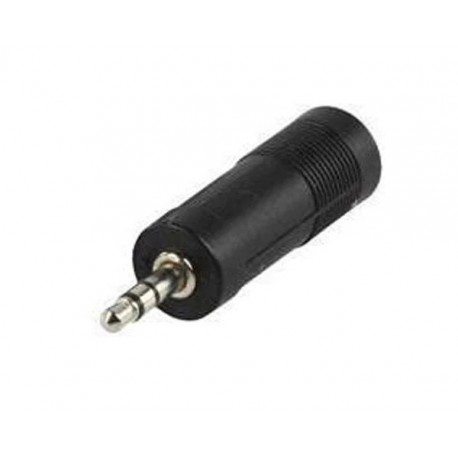 Adaptador de auriculares de conector de 6,3 mm a 3,5 mm.