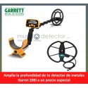 Garrett 200i + plato de gran profundidad