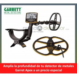 Garrett Ace Apex + plato de gran profundidad